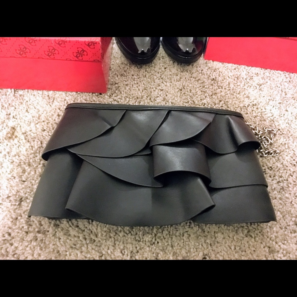 Express |Clutch| Fun & Flirty | Handbag |Ruffle|